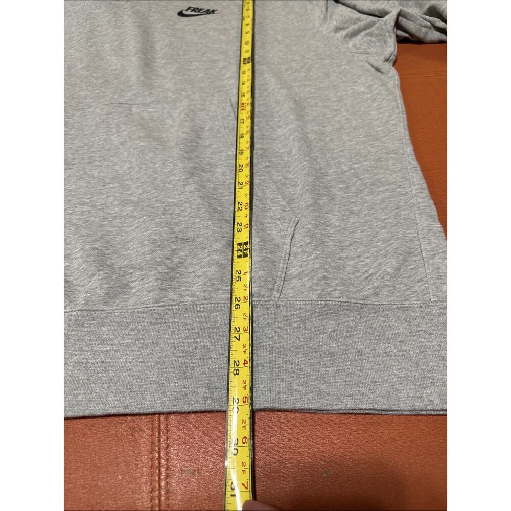 Nike Giannis FREAK Pullover Hoodie Sweater Mens XXL Gray CZ0439-063 - Picture 10 of 10